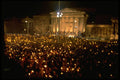 534020 Demonstration Near National Museum, Budapest, Hungary A4 Photo Print