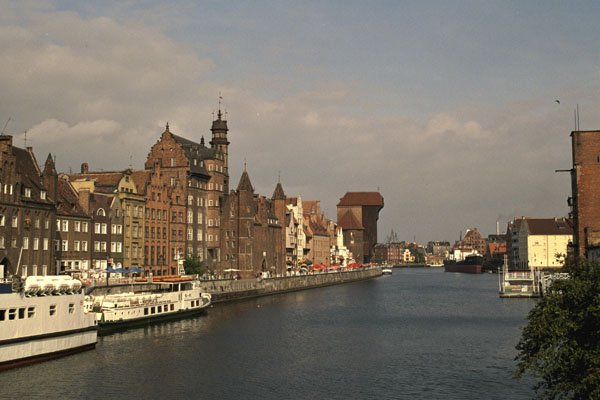 534033 Old Harbor, Gdansk, Poland A4 Photo Print