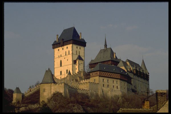 534050 Karlstejn Castle, Near Prague, Czech Republic A4 Photo Print