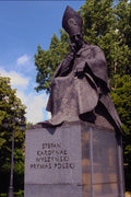 534056 Cardinal Wyszynski Monument, Warsaw, Poland A4 Photo Print