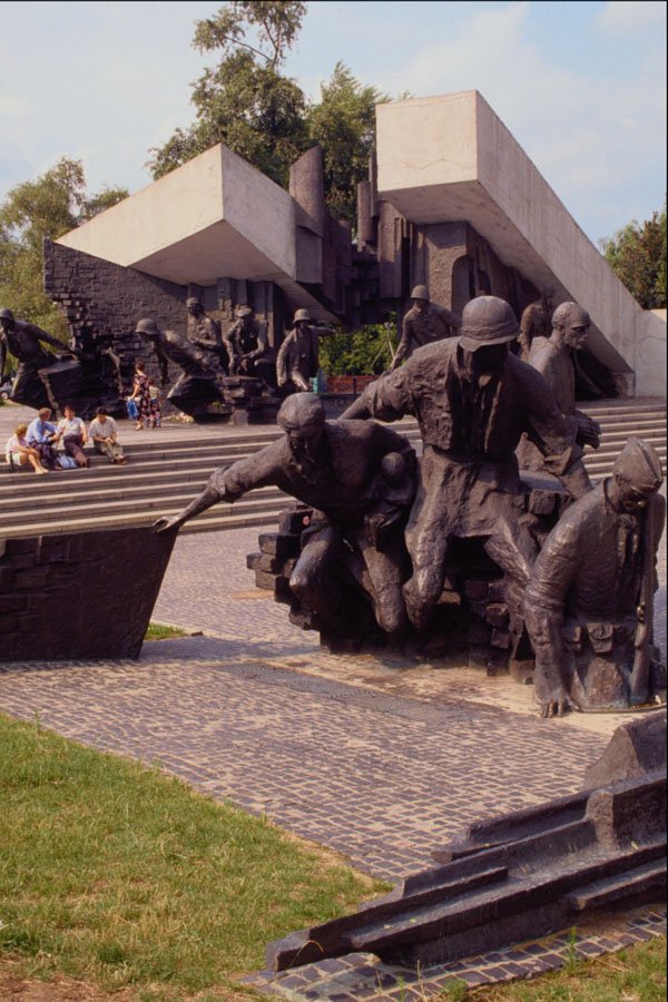 534057 Warsaw Insurrection Monument, Poland A4 Photo Print