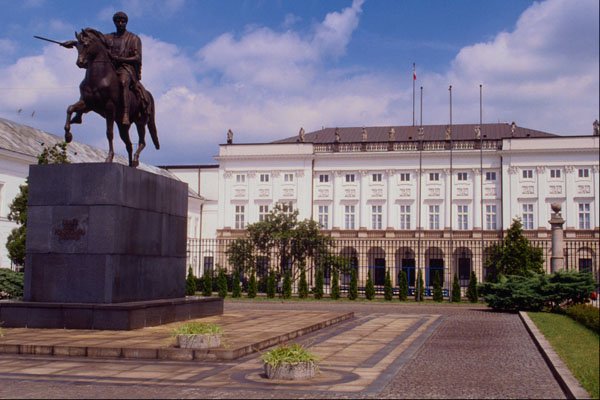534058 Radziwill Palace, Warsaw, Poland A4 Photo Print