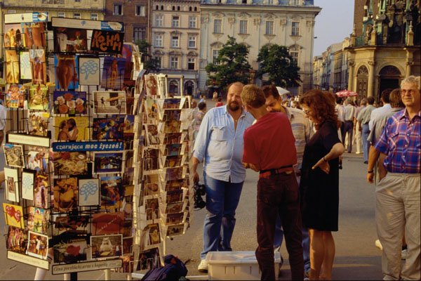534061 Tourist Boutique, Cracow, Poland A4 Photo Print