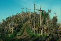 534065 Cross Hill, Siauliai, Lithuania A4 Photo Print