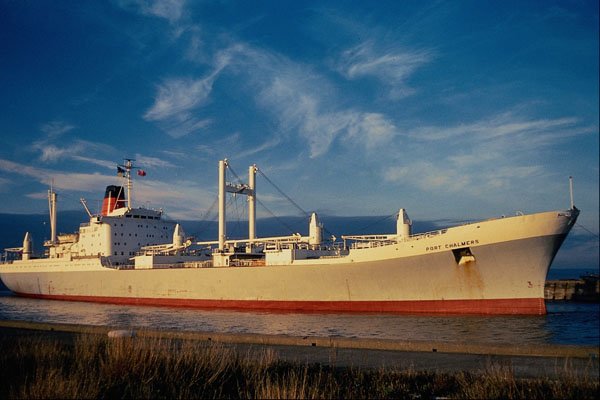 535003 PORT CHALMERS, British Port Line Cargo Vessel A4 Photo Print