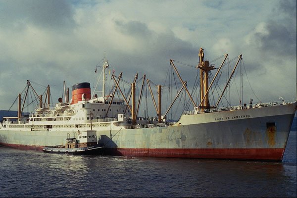 535010 PORT ST. LAWRENCE, British Port Line Cargo Vessel A4 Photo Print