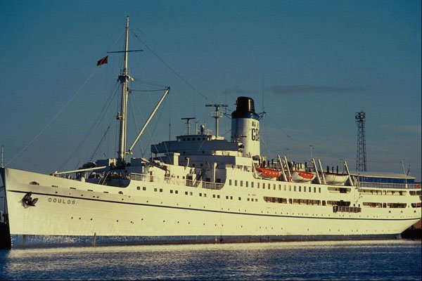 535038 Mission Ship DOULOS Built As A Freighter In 1914 A4 Photo Print