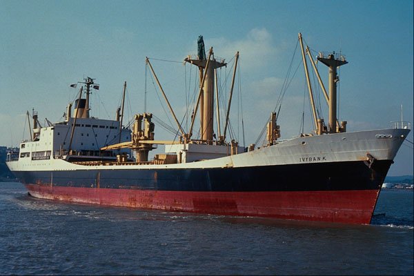 535048 British Bank Line Vessel IVYBANK A4 Photo Print