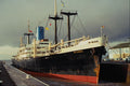 535049 British P&O Steamer NYANZA In Lock A4 Photo Print