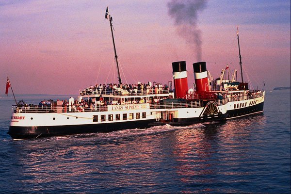 535051 Preserved Clyde Paddle Steamer WAVERLEY A4 Photo Print