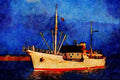 535053 Irish Lights Tender ISOLDA A4 Limited Edition Watercolour Print