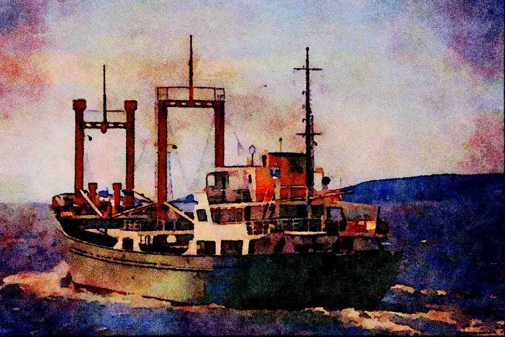 535055 Dutch Coaster MARINUS SMITS A4 Limited Edition Watercolour Print