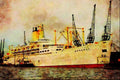 535069 Traditional Orient Liner ORONSAY At Southampton, U.K. A4 Limited Edition Watercolour Print
