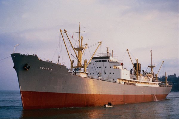 535074 1961 Anchor Line Cargo Vessel EUCADIA A4 Photo Print