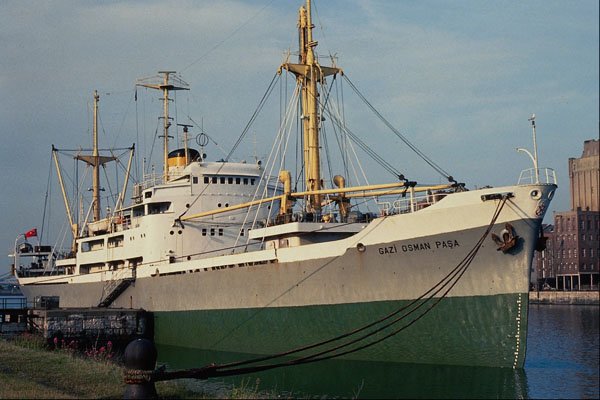 535080 Japanese built, Turkish owned Freighter GAZI OSMAN PASA A4 Photo Print