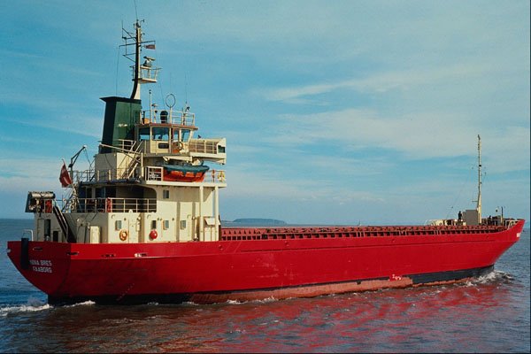 535082 Danish Coaster NINA BRES Gets Underway A4 Photo Print