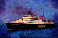 535087 Weymouth And Channel Islands, U.K. Ferry EARL WILLIAM A4 Limited Edition Watercolour Print
