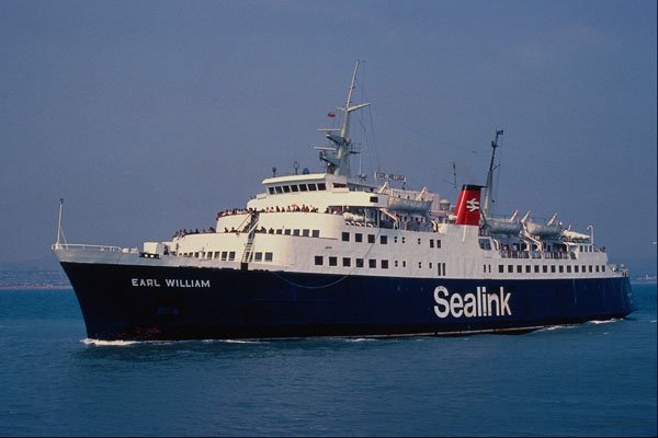 535087 Weymouth And Channel Islands, U.K. Ferry EARL WILLIAM A4 Photo Print