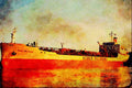 535099 STOLT NORNESS, Liberian Flag Stolt Tanker A4 Limited Edition Watercolour Print