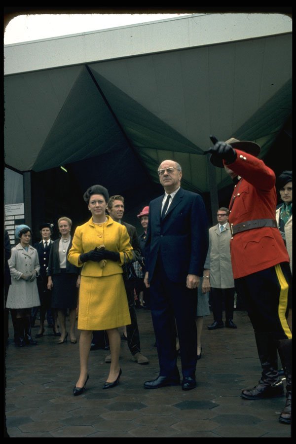536007 Princess Margaret Visiting Expo 67, Montreal, Canada A4 Photo Print