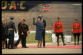 536018 Queen Elizabeth Arrives With Prime Minister Pearson, Canada A4 Photo Print