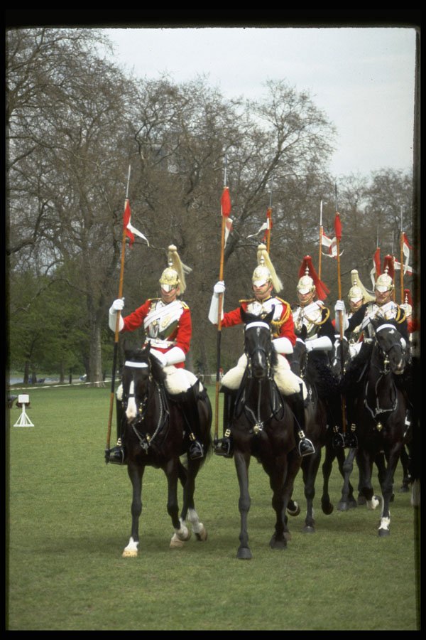 536038 Household Cavalry Display, England A4 Photo Print
