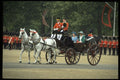 536046 Queen Mother And Princess Diana Arrive In Carriage, England A4 Photo Print