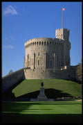 536067 Round Tower, Windsor Castle, England A4 Photo Print