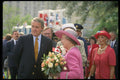 536080 Queen Elizabeth And Prime Minister Mulroney On Canada Day A4 Photo Print