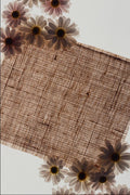 537003 Burlap And Daisies A4 Photo Print