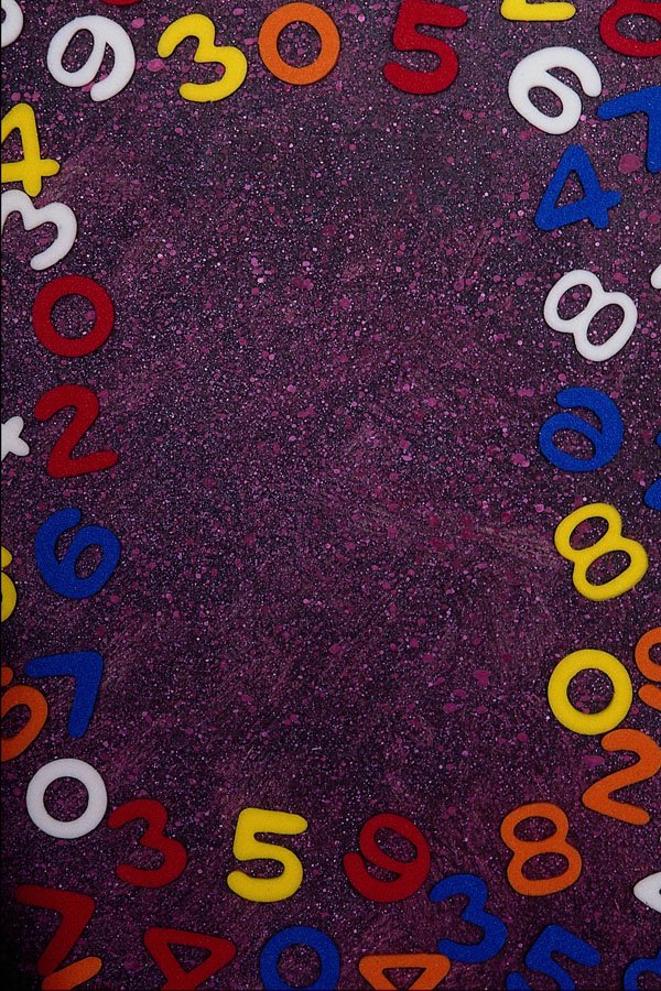 537022 Numbers A4 Photo Print