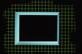 537047 Window In Grid A4 Photo Print