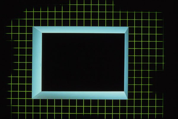 537047 Window In Grid A4 Photo Print