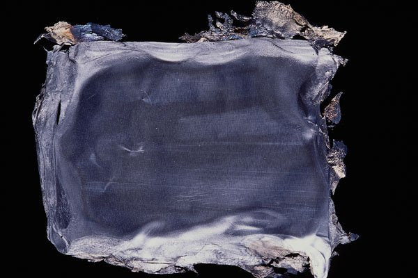 537099 Burnt Metal A4 Photo Print