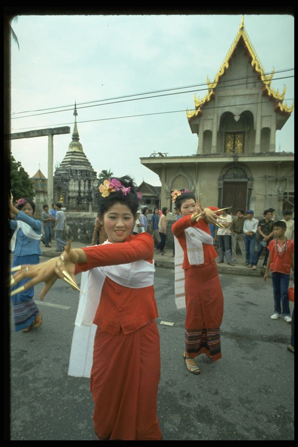 538015 Thai New Year, Sonkran, Thailand A4 Photo Print