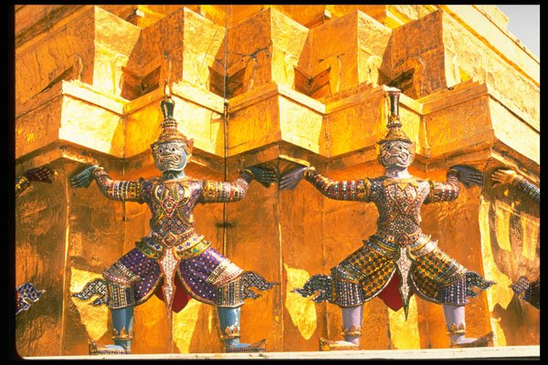 538016 Wat Phra Keo, Bangkok, Thailand A4 Photo Print
