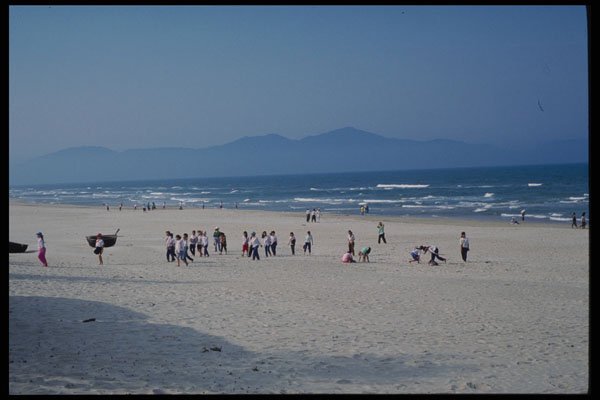 538018 China Beach, Vietnam Laos A4 Photo Print