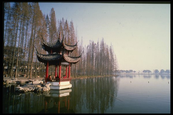 538024 West Lake, Hangzhou, China A4 Photo Print