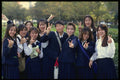 538030 School Children, Japan A4 Photo Print