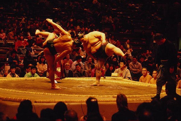 538048 Sumo Dance, Tokyo, Japan A4 Photo Print