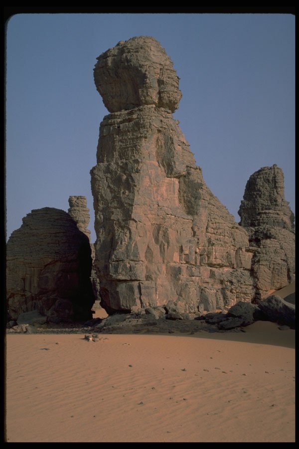 539018 Weathered Sandstone, Djanet, Algeria A4 Photo Print