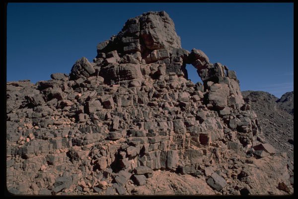 539019 Weathered Sandstone, Djanet, Algeria A4 Photo Print