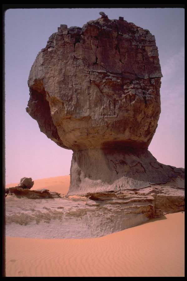539028 Weathered Sandstone, Algeria A4 Photo Print