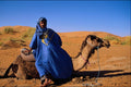 539046 Camel Handler, Erg Chebbi, Morocco A4 Photo Print