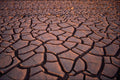 539047 Dried Mud Pattern In Moroccan Desert A4 Photo Print