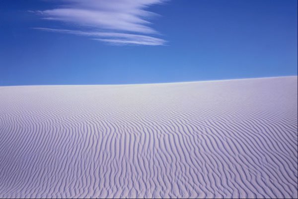 539054 White Sands National Mountains, New Mexico A4 Photo Print