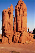 539055 Eroded Monolith, Painted Desert, Arizona A4 Photo Print
