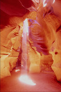 539088 Three Sunbeams, Slot Canyon, Utah A4 Photo Print