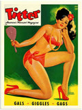 54 titter glamour magazine cover 2 Vintage Advert A4 Photo Print