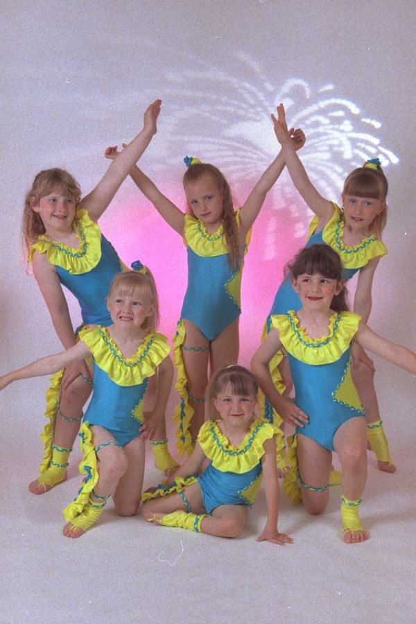 540084 Little Ladies A4 Photo Print